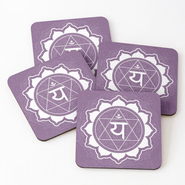 Item preview, Heart Chakra Mandala - Plum + Snow designed and sold by Irene Estelle.