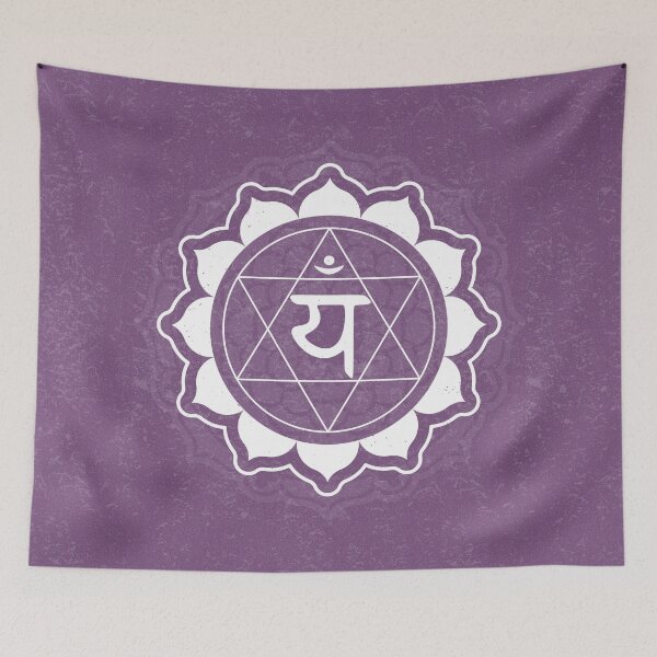 Item preview, Heart Chakra Mandala - Plum + Snow designed and sold by Irene Estelle.