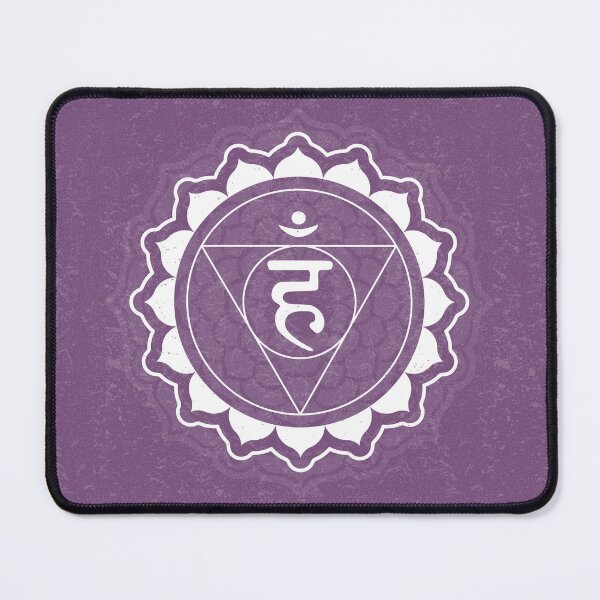 Item preview, Throat Chakra Mandala - Plum + Snow designed and sold by Irene Estelle.