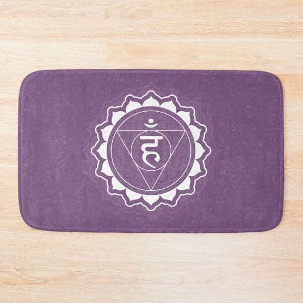 Item preview, Throat Chakra Mandala - Plum + Snow designed and sold by Irene Estelle.