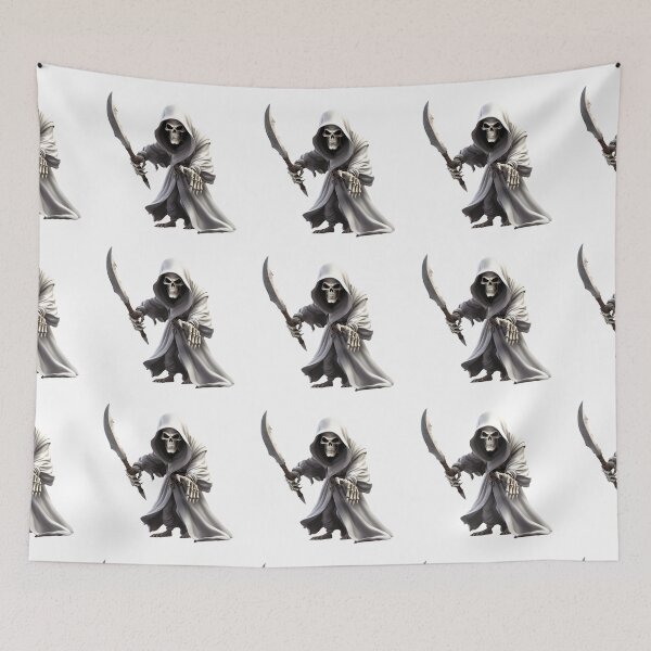 Item preview, 3D Cartoon Death, the Rim Reaper Logo, Sticker, Wall arts, Art Prints and More designed and sold by Kevin Lou.