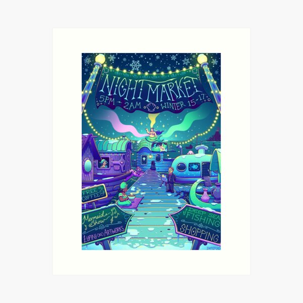 Item preview, Stardew Valley Night Market designed and sold by Bratzoid.