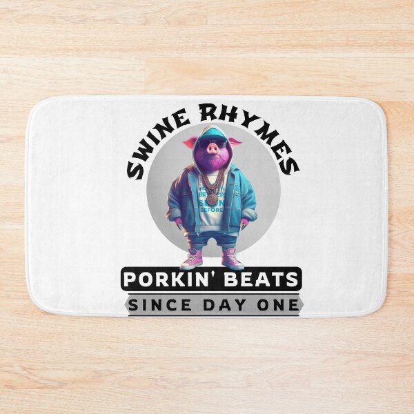 Item preview, Swine Rhymes: Porkin' Beats Since Day One designed and sold by Hungry-Murphy.