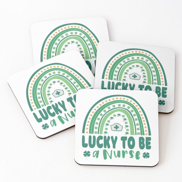 Item preview, Lucky to be a nurse on St. Patricks Day designed and sold by HandicraftArt.