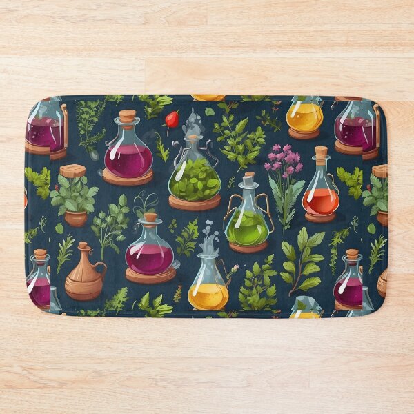 Item preview, Potion and herbs pattern designed and sold by Al-Light.
