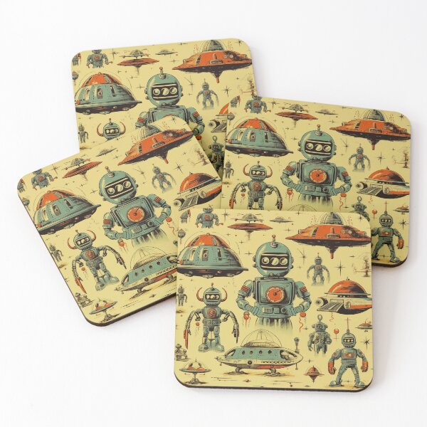 Item preview, 1950s Sci-Fi Movie Robot Invasion designed and sold by Shelly Little.