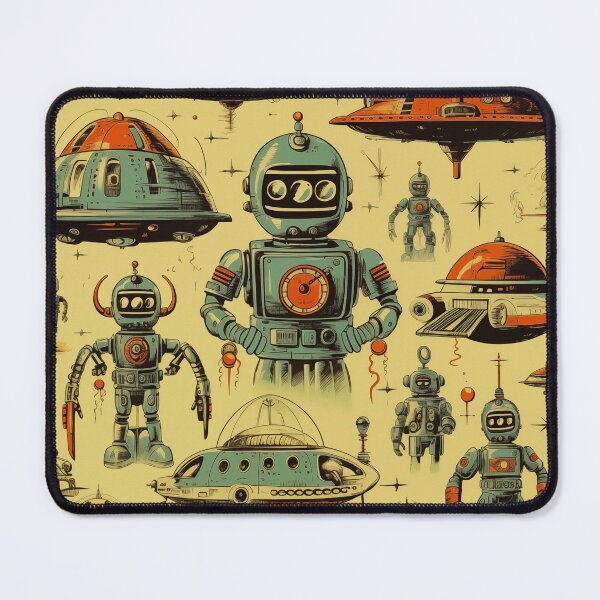 Item preview, 1950s Sci-Fi Movie Robot Invasion designed and sold by Shelly Little.