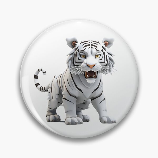 Item preview, 3D Cartoon Tiger, Baby Tiger, Cute Tiger, Logo, Sticker, Wall arts, Art Prints and More designed and sold by Kevin Lou.