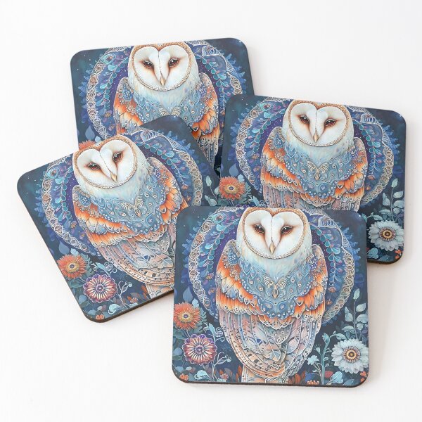 Item preview,  Majestic & Cutie Owls designed and sold by DesignVistaHub.