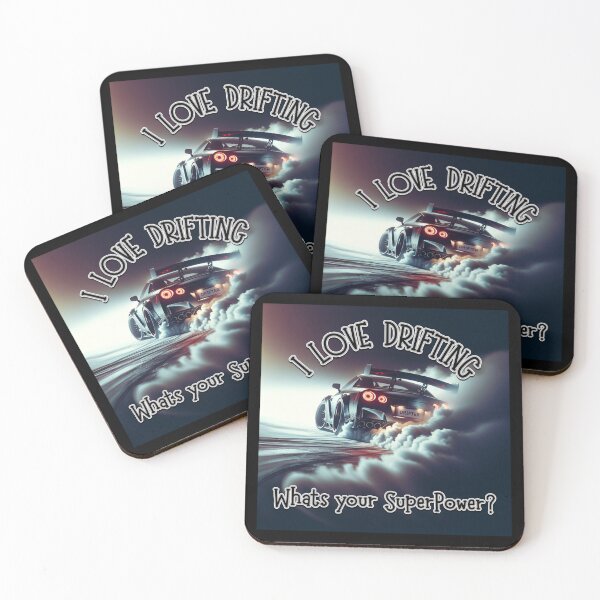 Item preview, I LOVE DRIFTING, whats your SuperPower? designed and sold by Michael van der Hoorn.