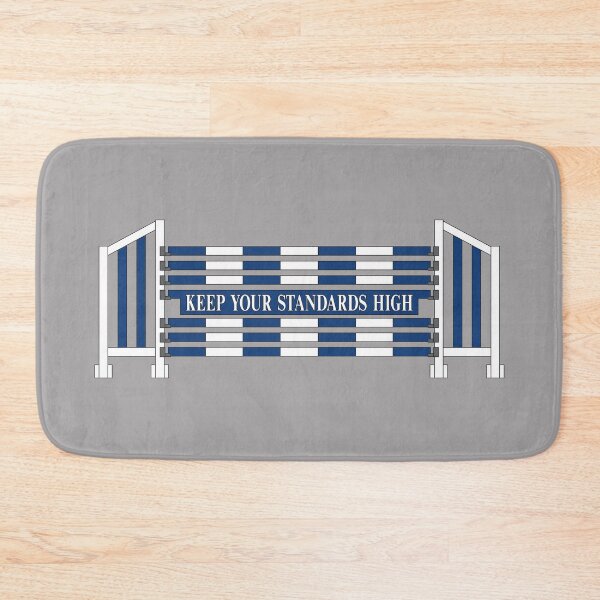Item preview, Keep Your Standards High in Blue designed and sold by DappledMoon.