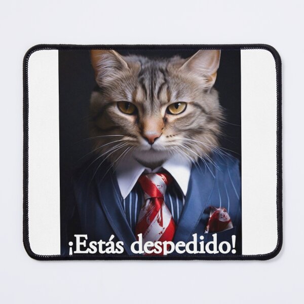 Item preview, Cat boss/IA designed and sold by HelloThereStore.