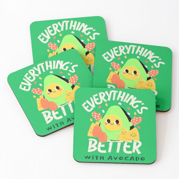 Item preview, Happy Avocado Tortilla Chips Cool Avocado  designed and sold by StudioTVDinners.
