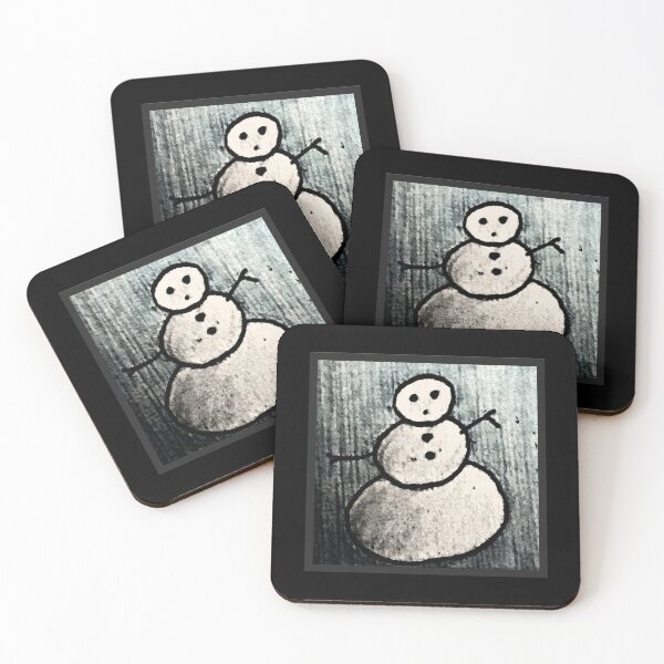 Item preview, Cute Snowman designed and sold by ErinBrieArt.
