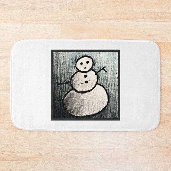 Item preview, Cute Snowman designed and sold by ErinBrieArt.