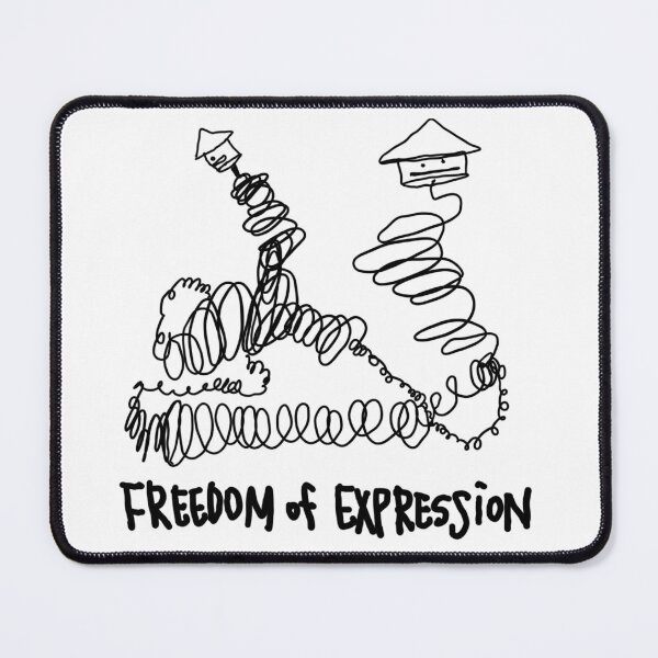 Item preview, freedom of expression designed and sold by zzzozzo.