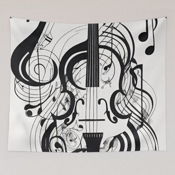 Item preview, musical notes and guitar designed and sold by optimusprime39.