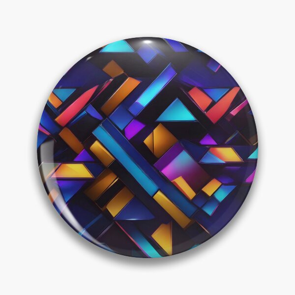 Artikelvorschau, Abstract Geometric Rainbow Glass Pattern entworfen und verkauft von TheArtOfPat.