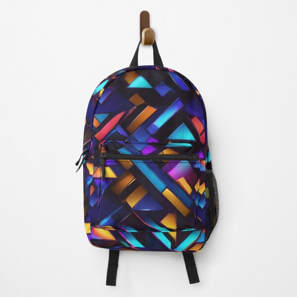 Artikelvorschau, Abstract Geometric Rainbow Glass Pattern entworfen und verkauft von TheArtOfPat.