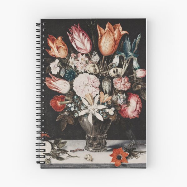 Item preview, Flowers in a Glass (1606) by Ambrosius Bosschaert designed and sold by BossyCatHome.