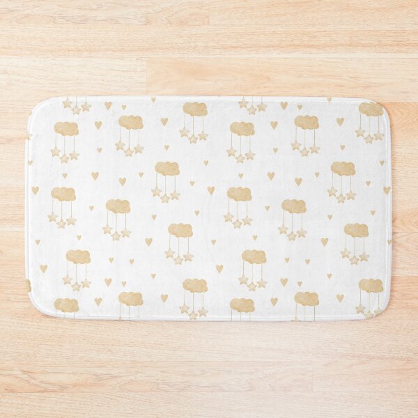 Item preview, Soft beige nursery print designed and sold by pinkyfish1010.
