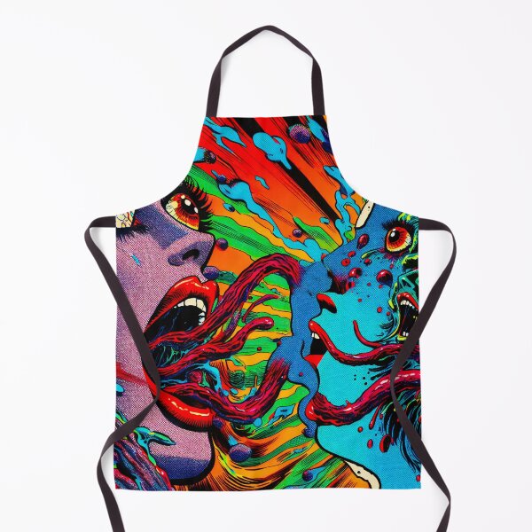 Item preview, Trippy Psychedelic Abstract Experience Of Taste And Sight designed and sold by AIPixelMaster.