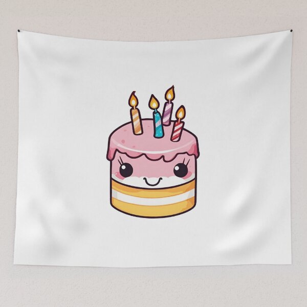 Item preview, Cute Birthday Cake, Happy Birthday Cake, Birthday Gifts designed and sold by PurpleWay.