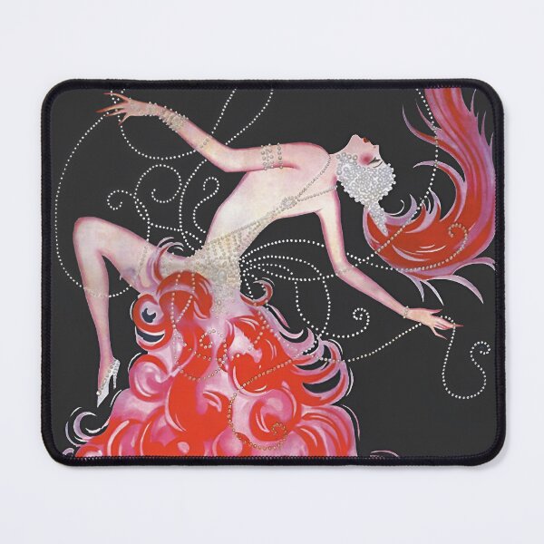 Item preview, Casino de Paris, Vintage Showgirl Art designed and sold by vintagevivian.