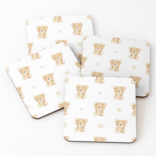Item preview, Cute baby bear print designed and sold by pinkyfish1010.