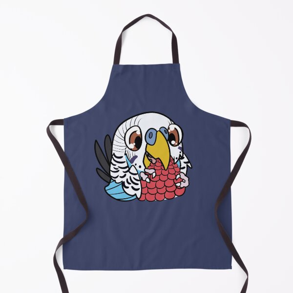 Item preview, Parrot Bites Blue Budgie designed and sold by PeepCheeps.