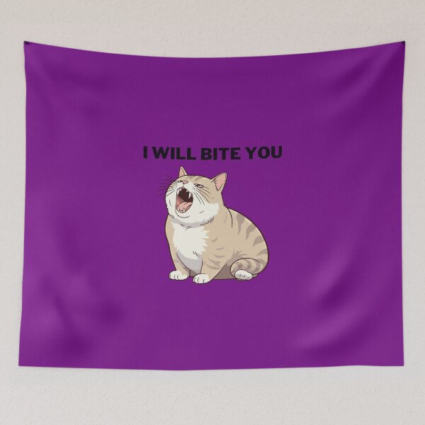 Item preview, I Will Bite designed and sold by BuckWildDesigns.