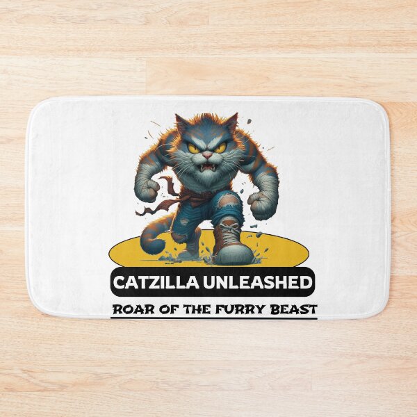 Item preview, Catzilla Unleashed: Roar of the Furry Beast designed and sold by Hungry-Murphy.