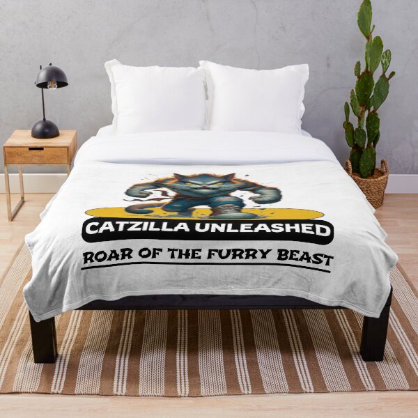 Item preview, Catzilla Unleashed: Roar of the Furry Beast designed and sold by Hungry-Murphy.