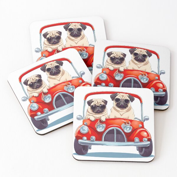 Item preview, Sunny Side Pug: Toy Car Delight 2 designed and sold by Tom-Johnson.