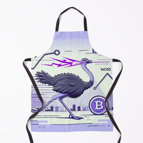 Item preview, $NOSS "Gallop of Wonder: Ostrich Unleashing Purple Lightning" designed and sold by zzz888.