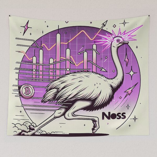 Item preview, $NOSS "Thunderous Stride: Ostrich in Motion" designed and sold by zzz888.
