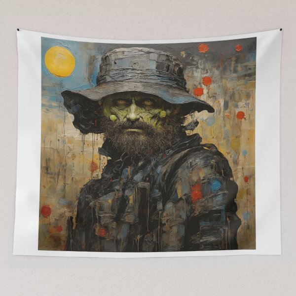 Item preview, Zombie Hunter Painting designed and sold by enhan.