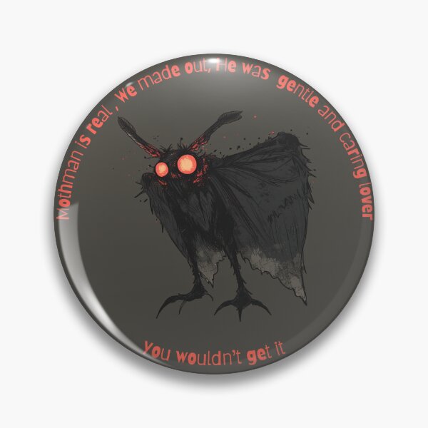 Item preview, Mothman Lover meme  designed and sold by Spellhound.
