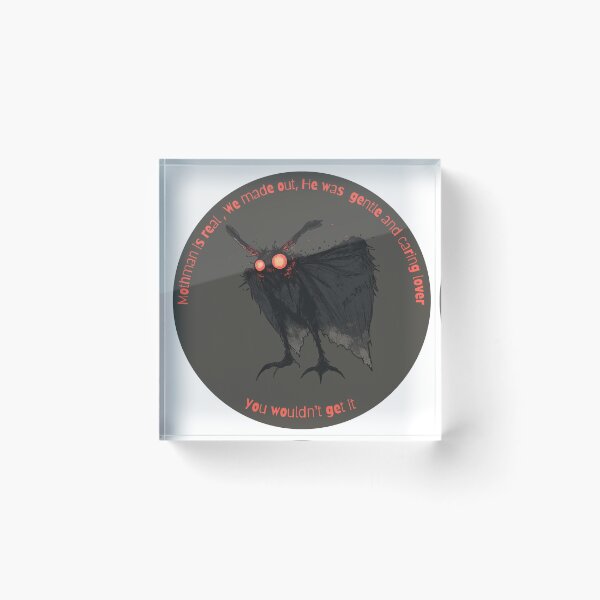Item preview, Mothman Lover meme  designed and sold by Spellhound.
