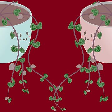 Artwork thumbnail, Valentine string of hearts holding hands man dating woman by meldra