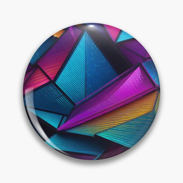 Artikelvorschau, Abstract Geometric Rainbow Glass Pattern entworfen und verkauft von TheArtOfPat.