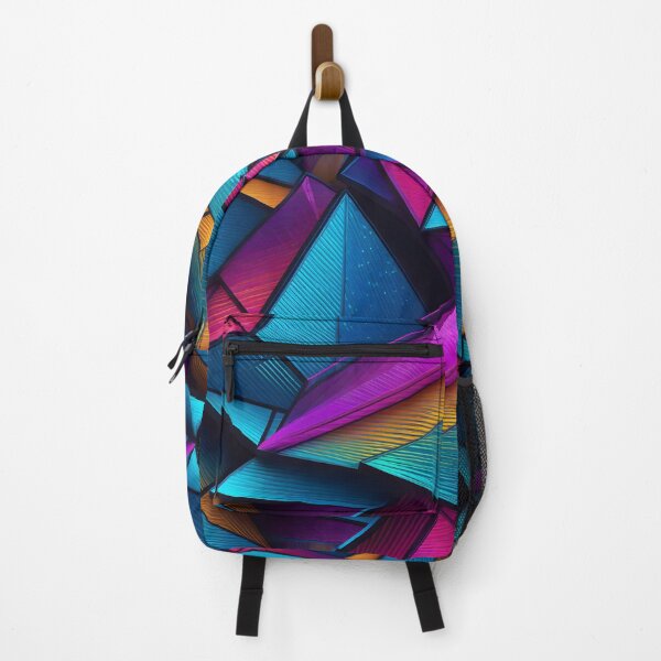 Artikelvorschau, Abstract Geometric Rainbow Glass Pattern entworfen und verkauft von TheArtOfPat.