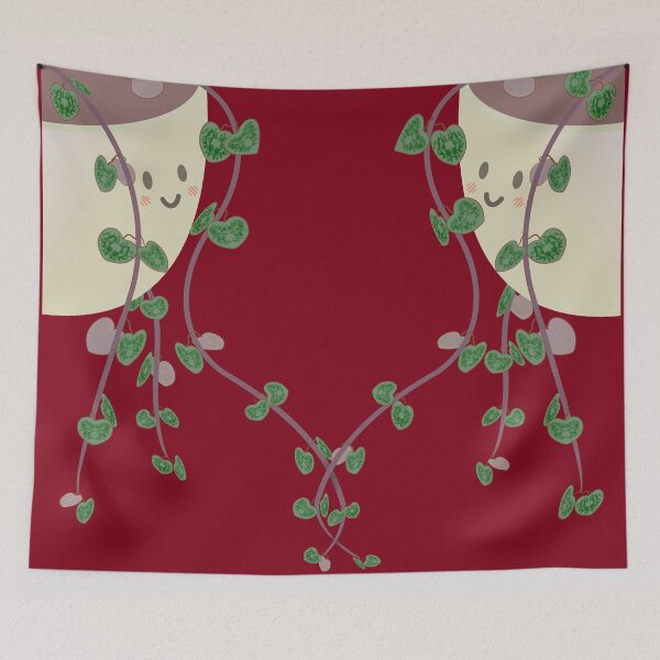 Item preview, Valentine string of hearts holding hands non-binary gay designed and sold by meldra.