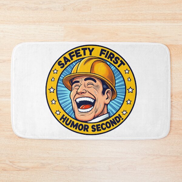 Item preview, Safety first, humor second! designed and sold by Dungeon-Depot.