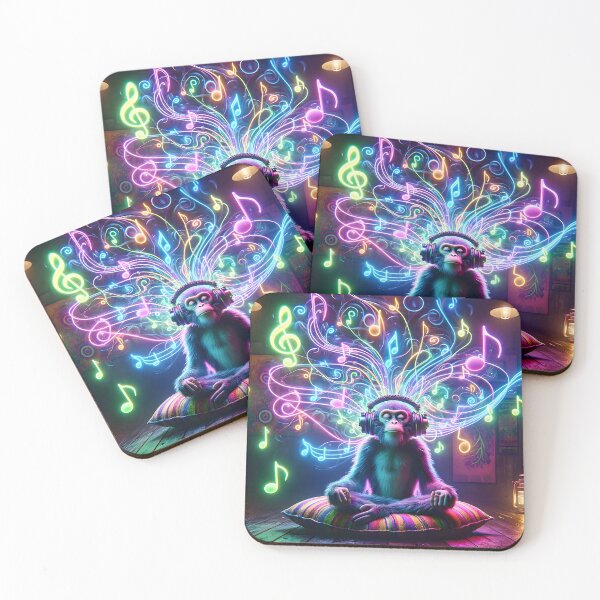 Item preview, Monkey Melodies designed and sold by ai-depot.