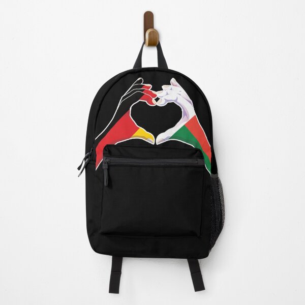 Item preview, Madagascar Malagasy Germany German Love Heart Peace designed and sold by FlagX.