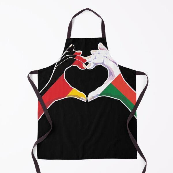 Item preview, Madagascar Malagasy Germany German Love Heart Peace designed and sold by FlagX.