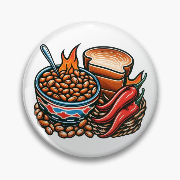 Item preview, Hot Baked Beans and Texas Toast designed and sold by BrianSaysDesign.