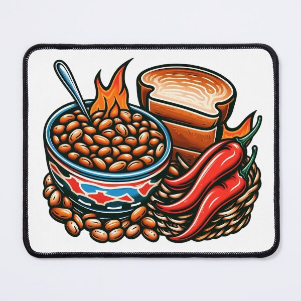 Item preview, Hot Baked Beans and Texas Toast designed and sold by BrianSaysDesign.
