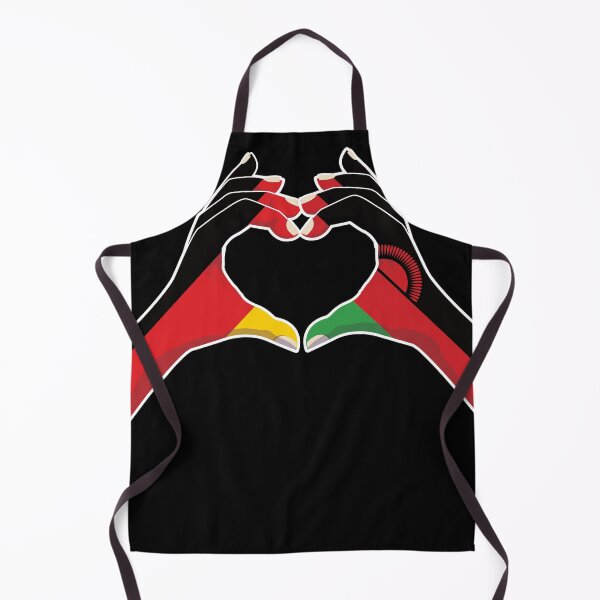 Item preview, Malawi Malavian Germany German Love Heart Peace designed and sold by FlagX.